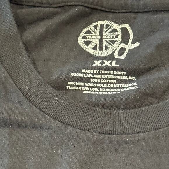Travis Scott O2 Arena Live Union Jack London Exclusive Concert Tee*NEW*SIZE 2XL - Picture 5 of 5